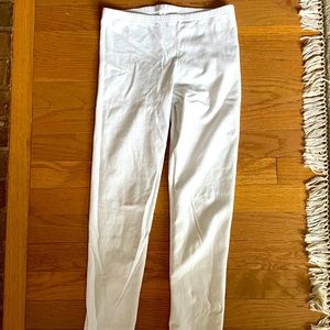 White leggings!!